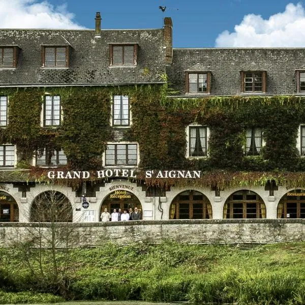 Grand Hôtel Saint-Aignan, hotell i Saint-Aignan