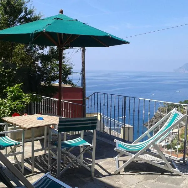 ARIA DI MARE, Manarola - Camere con vista mare!, hotel di Manarola