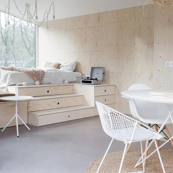 NOYR. tiny house, hotel v destinaci Nunspeet