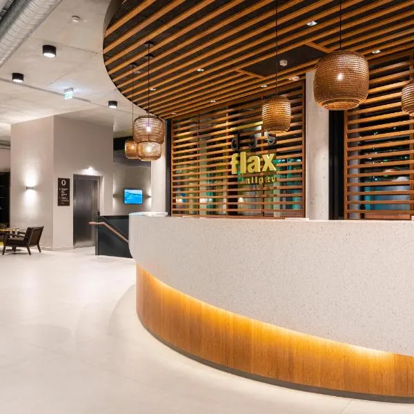 das flax allgäu, hotel v destinaci Dietmannsried