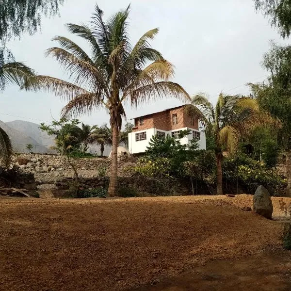 Cabañas o habitación en Fundo Huabayor, hotel v destinaci Lima