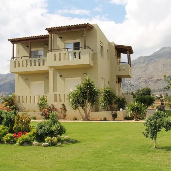 Argilos Apartments, hotel Frangokásztelóban