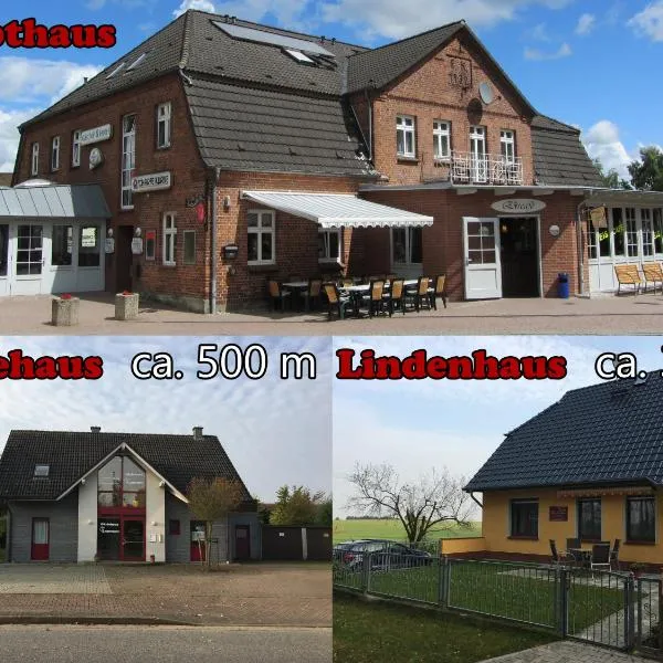 Lindenhaus Scharfe Kurve, hotel v destinaci Rosenow