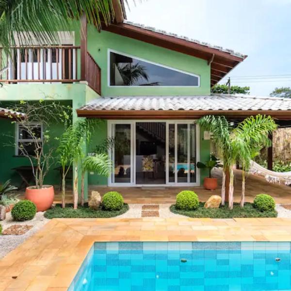Charmosa Casa em Condomínio com Piscina, Churrasqueira e Forno de Pizza a 1 Quadra da Praia do Sapê - Foto 4