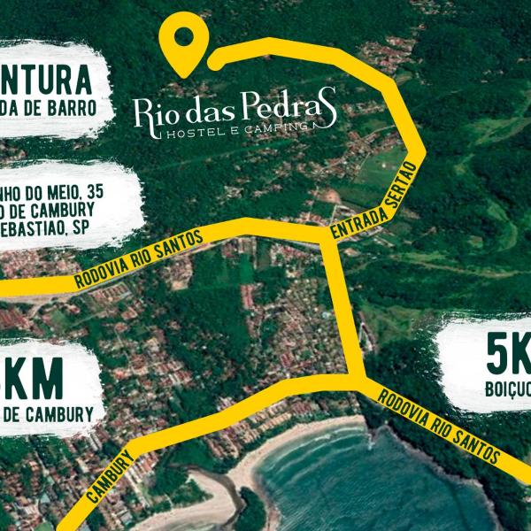 Rio das Pedras camping & hostel do Vitchão