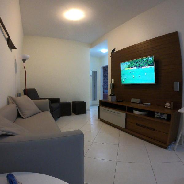 Apto Ubatuba, excelente localização ! Ar condicionado nos quartos e sala! - Foto 5