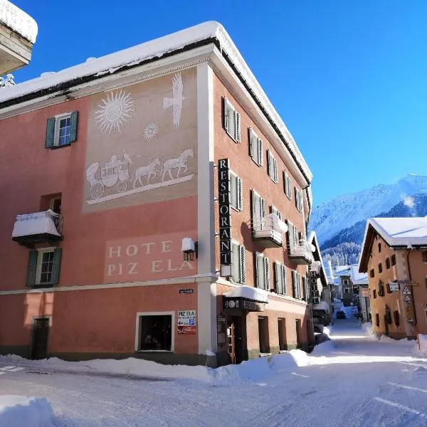 Historisches Italienisches Hotel Piz Ela Bergün, hotel in Monstein