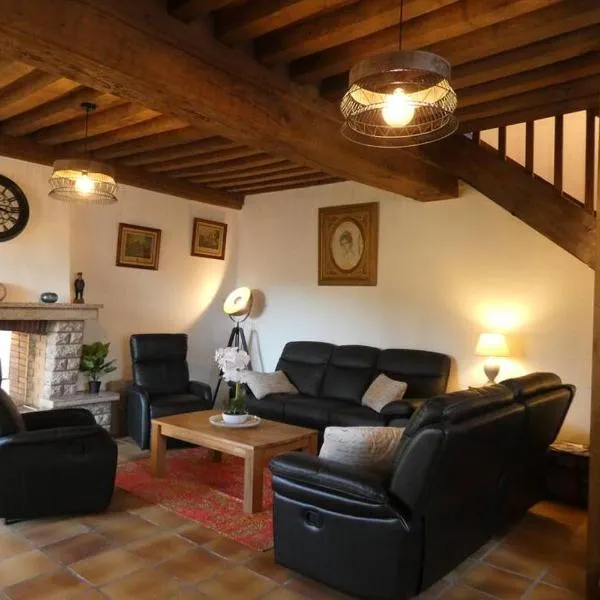 Les ammonites gîte de charme en Bourgogne, hotel in Vieux-Château