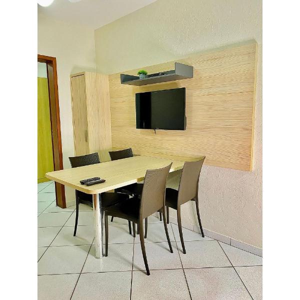 Resid. Gaivotas 08 - 1 Quartos | Apto completo a 70m da praia - Foto 3
