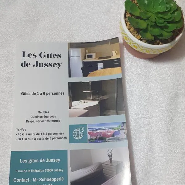 Les Gîtes de Jussey, hotel in Montigny-lès-Cherlieu