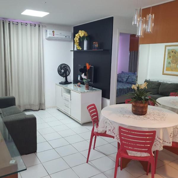 NA BEIRA MAR DE PAJUCARA- EDIF NEO- APARTAMENTO QUARTO E SALA -TEM VARANDA- VISTA LATERAL DO MAR- RUA JULIO PLECH FILHO 60 ESQUINA COM AVENIDA DOUTOR ANTONIO GOUVEIA - CONSUMO ELETRICO É PAGO No CKECK-OUT 1KWH É 1,35 REIAS - TEM TELA DE PROTEÇÃO - Foto 5