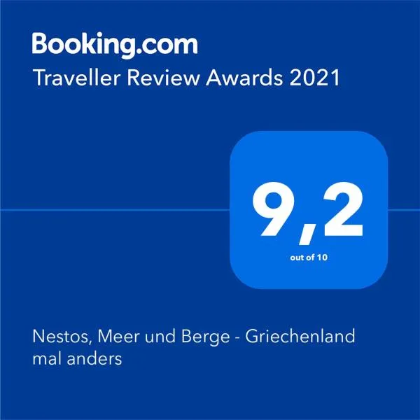 Nestos, Meer und Berge - Griechenland mal anders, hotel v destinaci Zarkadhiá