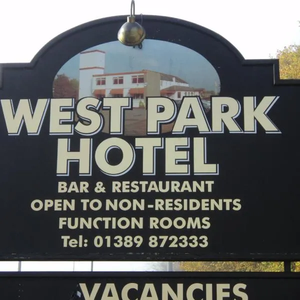 west park hotel chalets, hotel Clydebankben