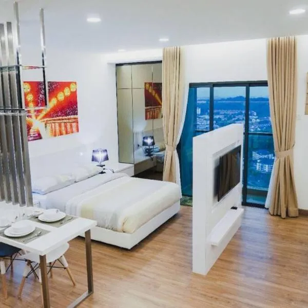 Apple Home 1 @ Menara Simfoni/Symphony Tower C180/Cheras/Mines/Balakong/Kuala Lumpur, hotel v destinaci Seri Kembangan