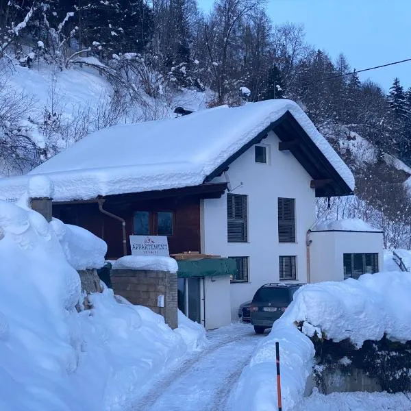 Appartement Schmidl, khách sạn ở Flattach