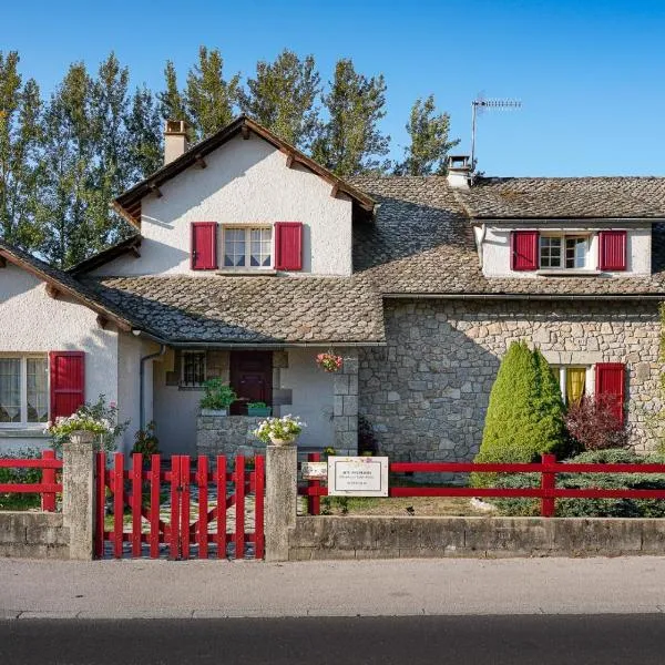 Aux Peupliers, hotel in Albaret-Sainte-Marie