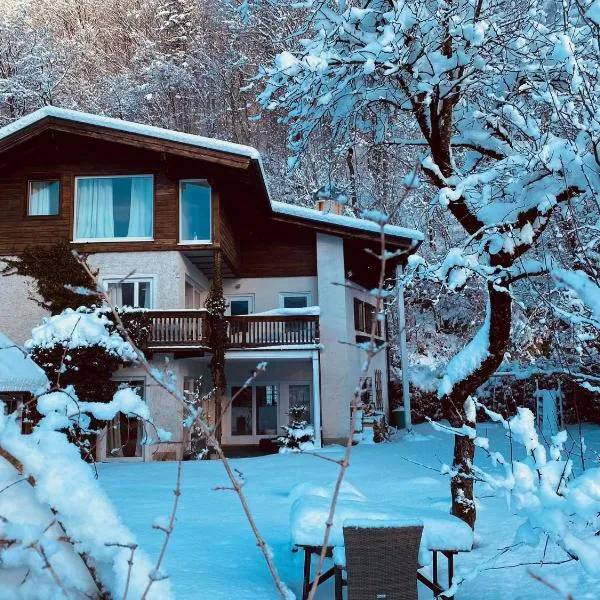 Chalet Happy Family, secluded location, 15 min to salzburg and just short to t lakes sound of music, BBQ&bikes&sunbeds for free, up to 14p, khách sạn ở Golling an der Salzach