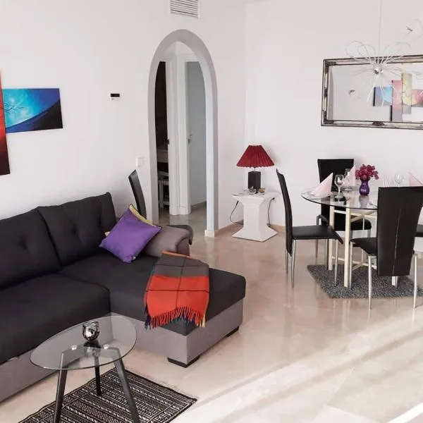 Beautiful apartment in Duquesa suites and gardens, hotel Castillo de Sabinillasban