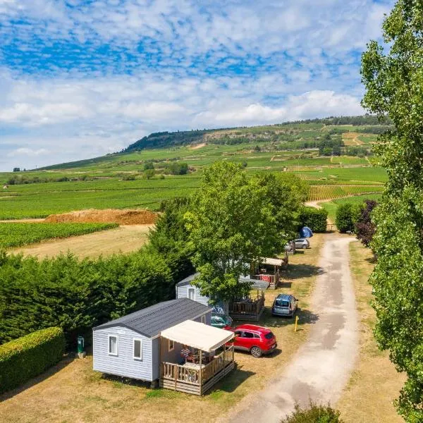 Camping de Santenay, hotel en Santenay