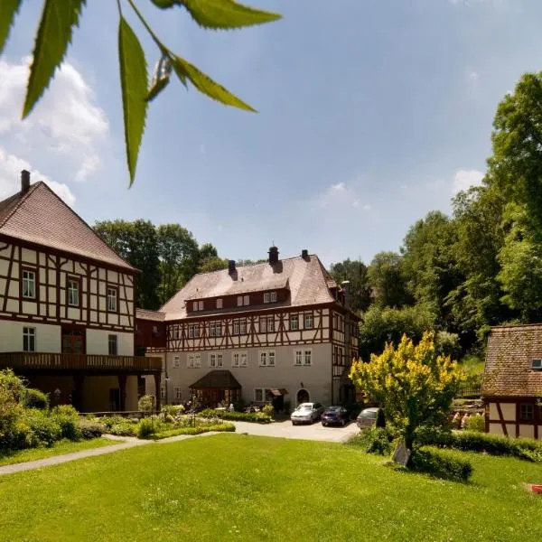 Waldgasthof Wildbad, hotel v destinaci Burgbernheim