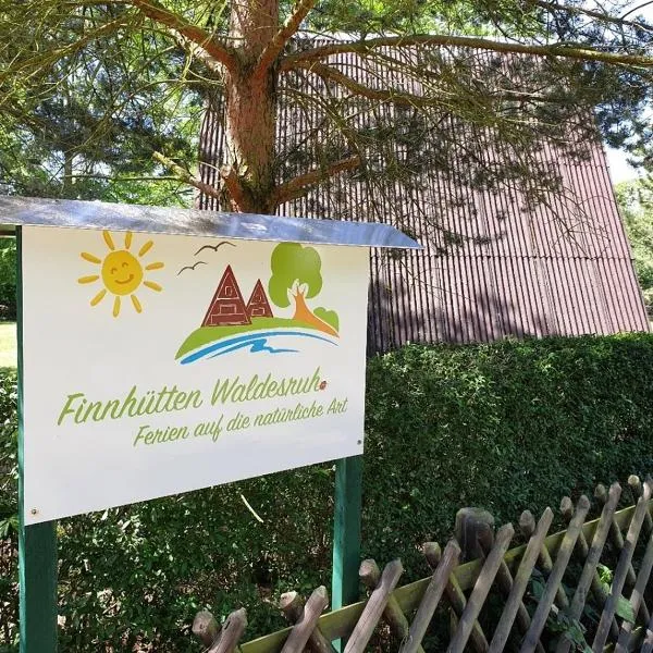 Finnhütten Waldesruh, hotel in Lochow