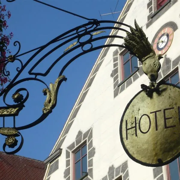 Boutique Hotel am Rathaus - Reblaus, hotell i Herrlingen