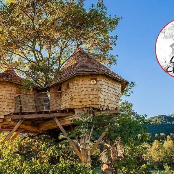 Gaïa - Les Cabanes du Chêne Rouvre, hotel v destinaci Saint Die