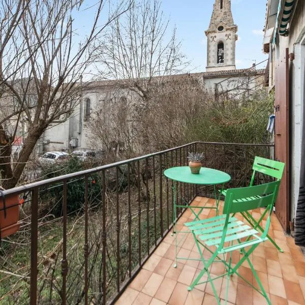 Appartement d'une chambre avec balcon amenage et wifi a Barreme, hotell i Senez