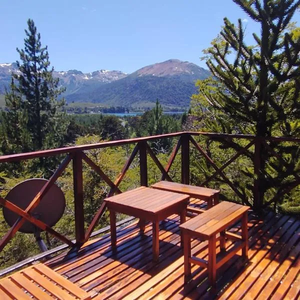 Parajes del Lejano sur Cabaña El Choique, hotell i Moquehue