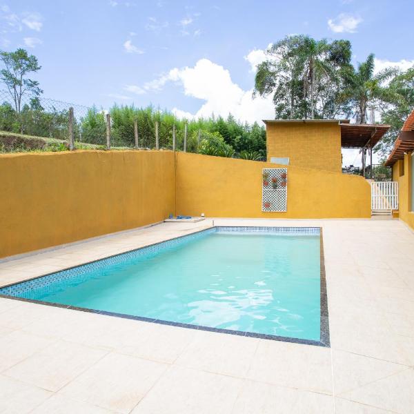 Chácara c piscina churrasqueira e Wi-Fi em Ibiúna - Foto 4