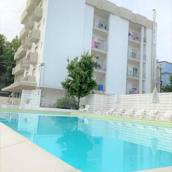 Hotel Villa del Parco, hotel Riminiben
