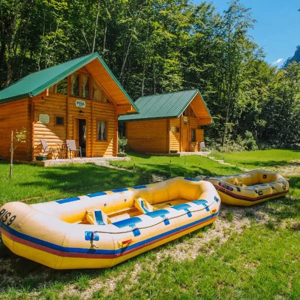 Waterfall Rafting Center, hotel v destinácii Šćepan-Polje