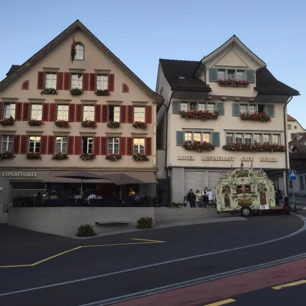 Café-Conditorei Hotel Huber, hotel v destinaci Lichtensteig