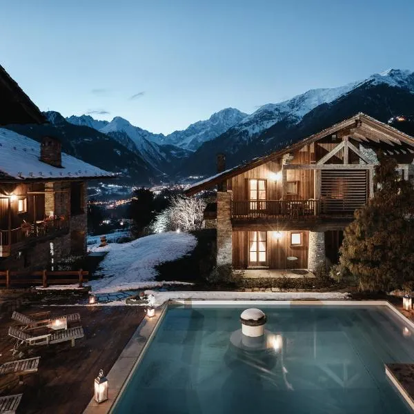 Relais Mont Blanc Hotel & Spa، فندق في أرفيير