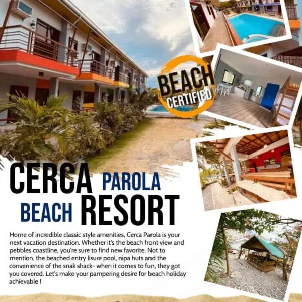 Cerca Parola Beach Resort、Malabrigoのホテル