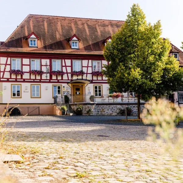 Hotel Goldner Stern, hotel v destinaci Königsberg in Bayern