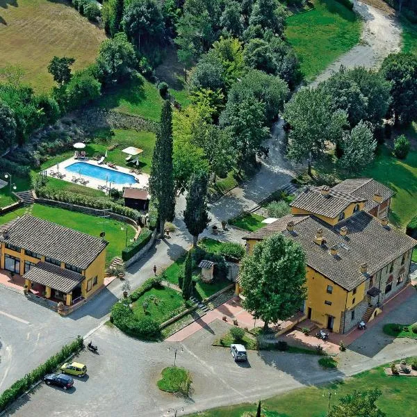 イル ボルゴ ディ ヴィラ カステレッティ カントリー ホテル（Il Borgo di Villa Castelletti Country Hotel）、シーニャのホテル
