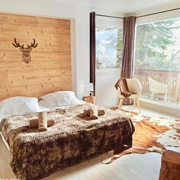 Appartement spacieux 300m2 - Sauna - BBQ - Terrasse, hotel in Les Deux Alpes