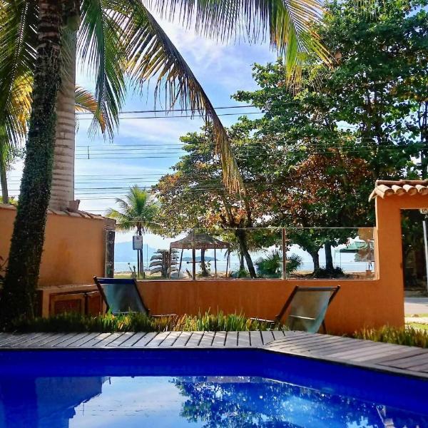 Lirio - Frente praia, 3 suites, 1km do centro,piscina, wi-fi e churrasqueira