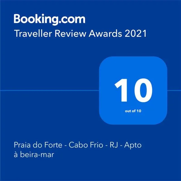 Apto Temporada Praia do Forte Cabo Frio RJ