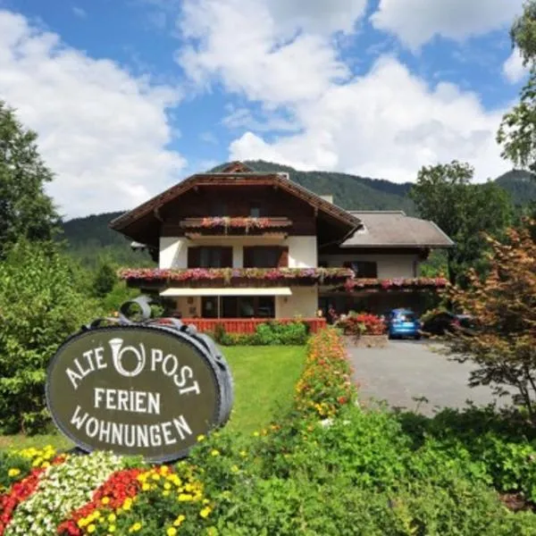 Ferienhof Alte Post, Apartments, hotel Weißbriachban