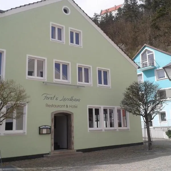 Forst´s Landhaus, hotel Riedenburgban