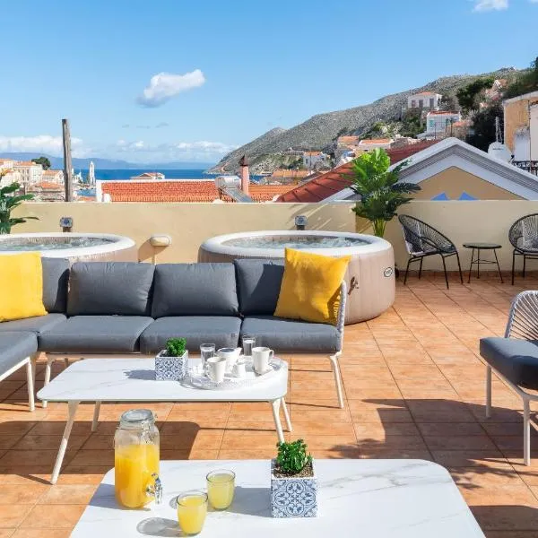 Maravelia's Rooms, hotel sa Sými