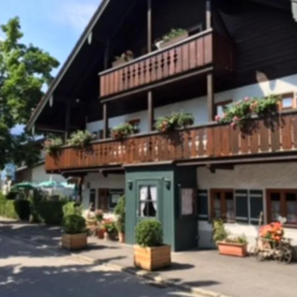 Gasthaus Staufenbrücke, viešbutis mieste Ainringas