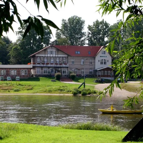 Elbterrasse Wörlitz, hotel v destinaci Oranienbaum-Wörlitz