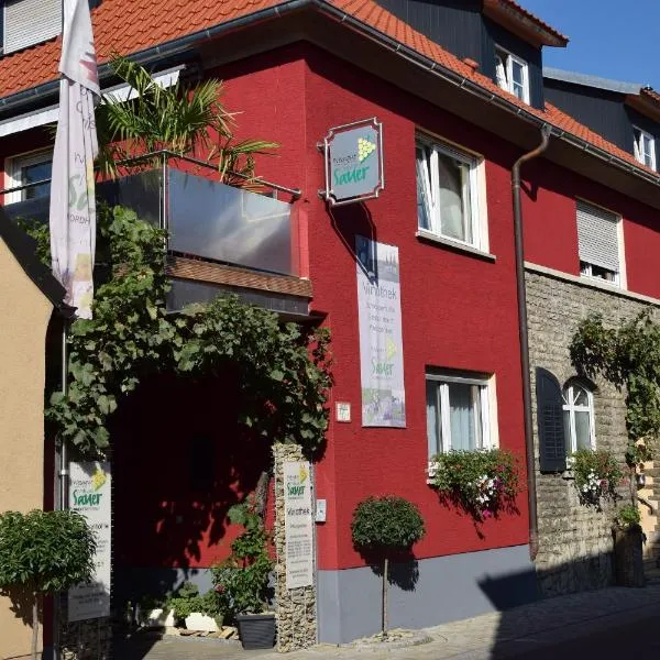 Weingut Manuel Sauer, hotel en Nordheim
