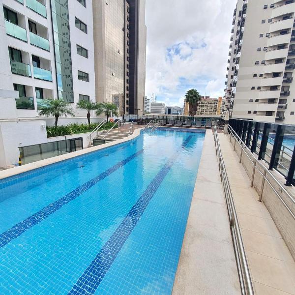 FLAT NO ATHOS BULCÃO HOTEL, 14º ANDAR, VISTA DA CIDADE, AO LADO DA ESPLANADA DOS MINISTÉRIOS E DO ESTÁDIO MANÉ GARRINCHA, SMART TV, WI-FI, PISCINA, ACADEMIA, ESTACIONAMENTO GRÁTIS, DE FRENTE AO BRASÍLIA SHOPPING By REI DOS FLATS - Foto 4