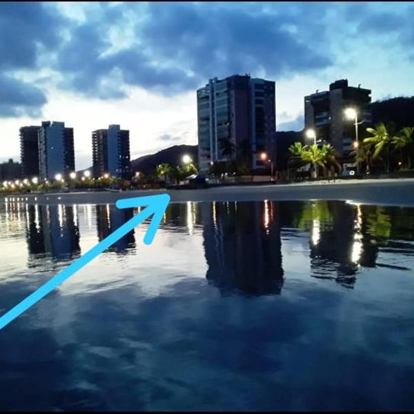 Apartamento Temporada pé na areia