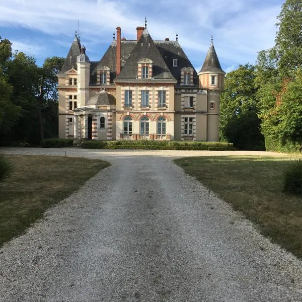 Château de Praslins, hotelli kohteessa Nogent-sur-Vernisson