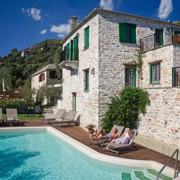 Villa Thalia by Pelion Esties, hotel i Áno Gatzéa